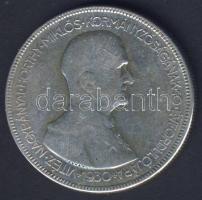 1930. 5P Ag "Horthy jobbra" T:3