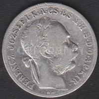 1891. 1Ft Ag "Fiumei címer" T:3 kis ph