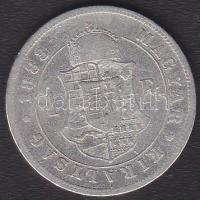 1891. 1Ft Ag "Fiumei címer" T:3 kis ph