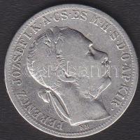 1891. 1Ft Ag "Fiumei címer" T:3 kis ph