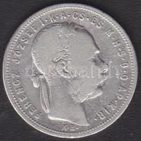 1881. 1Ft Ag T:3 kis ph.