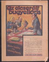 1934-35 4 db Friss Újság Vasárnapja magazinja színes magazin + 2 db képregénymelléklet