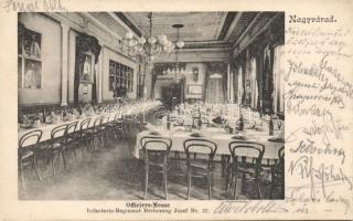 Nagyvárad Officers Dining room