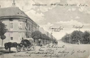 Székesfehérvár Liget sor a Fonciére biztosító irodájával (EB)