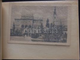 62 darabos képeslapgyűjtemény albumban, köztük sok régi Bécs, illetve egy régi levél