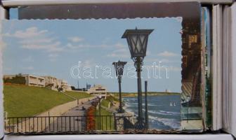 200 db színes modern külföldi városképes lap