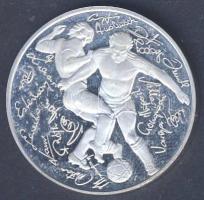 1986. "Labdarúgó VB-Mexikó" ffém emlékérem T:PP