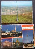 500 db vegyes modern képeslap (motívum, városkép)