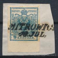 1850 9kr HP IIIa 7,5 mm ívszéllel / with 7,5 mm margin "MITROWICZ"