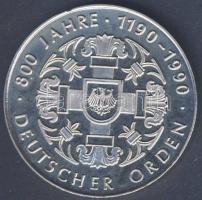 Németország 1990. "800 éves a Német Rend" ffém emlékérem T:PP / 22,5g