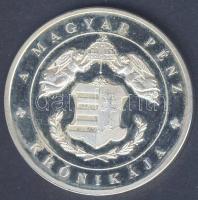 DN "A magyar pénz krónikája-Rabok legyünk vagy szabadok" Ag emlékérem, 20g T:PP Csak 2004d...