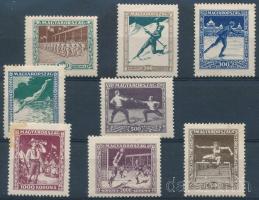 1925 Sport I. sor (10.000) (néhány értéken rozsda / stain)