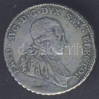 Német Államok / Saxony 1/6T "Friedrich August III." Ag T:3+ k., ph.