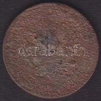 Ausztria/magyar verdejel 1851G 2Kr "kisebb G közel a gyöngysorhoz" T:3- RR!