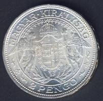 1938. 2P Ag "Madonna" T:2+ kis k.