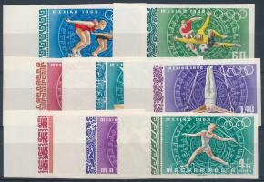 1968 Olimpia (V.) - Mexikó ívszéli vágott sor (5.000)