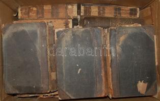 A Pallas Nagy Lexikona. Az összes ismeretek enciklopédiája. I-XVIII.  kötet Szövegközti képekkel, térképekkel, gazdagon illusztrálva Teljes sorozat pótkötetekkel! Bp. 1893-1900. Aranyozott kiadói bőrkötés (Az egész sorozat kötése a rossz tárolás következtében tönkrement, de a lapok és képek 99%-a hibátlan, nem gyűrött, nem foltos, hasznosítható!) Mindenképp érdemes megnézni!