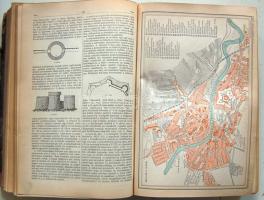 A Pallas Nagy Lexikona. Az összes ismeretek enciklopédiája. I-XVIII.  kötet Szövegközti képekkel, té...