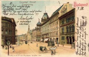 Budapest Elisabethring Litho (EB)