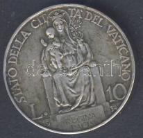 Vatikán 1934. 10L Ag T:2 apró ph