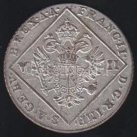 Ausztria/magyar verdejel 1802B 7Kr Ag I.Ferenc T:2 k
