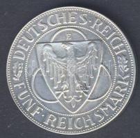 Német Birodalom/Weimari Köztársaság 1930E 5M Ag "Rheinstrom" T:2 pici ph,k