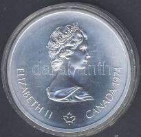 Kanada 1976 10$ Ag "Olimpia-bicikli" T:1