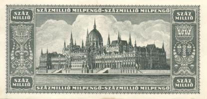 1946 100.000.000Milpengő (4x) T:I