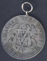 "Magyar Vizi Sport versenydíja" Ag medál, 11,35g T:2/3