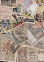 21db klf külföldi (főleg német) papírpénz T:vegyes