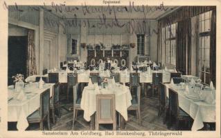 Bad Blankenburg Sanatorium dining room