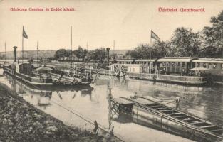 Gombos Steam ferry station