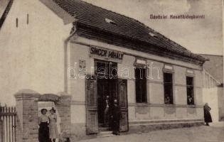 Keszőhidegkút Singer Mihály üzlete