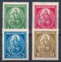 1932 Nagy Madonna sor (**120.000) (1P és 2P falcos / hinged)