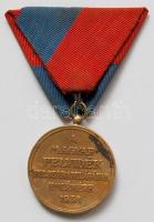 1938. "Rákóczi-Felvidék felszabadulása" emlékérem melléadott igazoló tanúsítvánnyal! T:2 R...