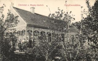 Gyergyó-Csomafalva Megay-ház