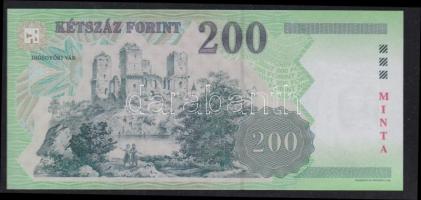 2007. 200Ft "MINTA" FA0000066 sorszámmal T:I