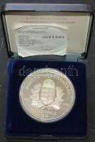 1990. Magyar Köztársaság Emlékérem Ag T:PP tanúsítvánnyal és eredeti dísztokban, csak 5000db! / 155,...