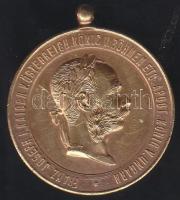 Ausztria 1873. December 2. "Ferenc József" Br katonai érdemérem T:2 apró k.