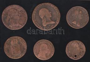 13db klf krajcár, pfennig tétel T:vegyes