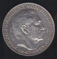 Németország 1927. "Hindenburg" Ag T:2+