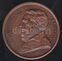 1988. A Pest-Budai nagy árvíz 150. évfordulója "Wesselényi Miklós" Br emlékérem T:1-