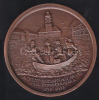 1988. A Pest-Budai nagy árvíz 150. évfordulója "Wesselényi Miklós" Br emlékérem T:1-