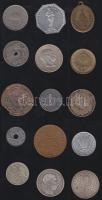 30db klf magyar és külföldi érme, közte több ezüsttel! T:vegyes