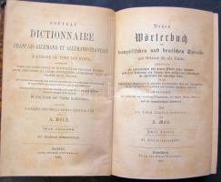 1907 Francia-Német, Német-Francia szótár (gerinc sérült) / French-German dictionary (binding damaged)