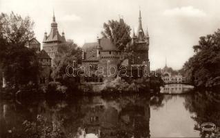 Budapest XIV. Vajdahunyad vára és a Széchenyi Fürdő photo (ragasztónyom)