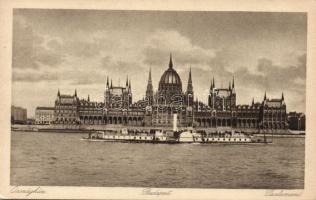 Budapest V. Parlament és Hattyú gőzös