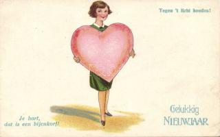 Heart hold to light litho