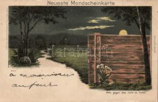 Moonlight hold to light litho