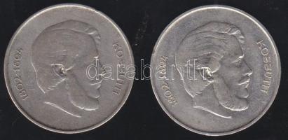 1947. 5Ft Ag "Kossuth" (2x) T:3+,3-